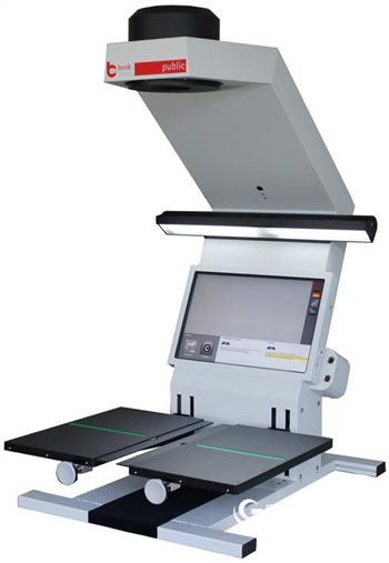 Non-contact book scanners