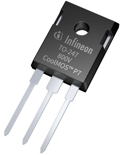 Infineon's 800 V CoolMOSTM P7 Series sets new benchmarks for efficiency and thermal performance