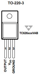 TC626040VAB pin diagram