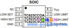 TC623CEOA pin diagram