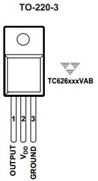 TC626080VAB pin diagram