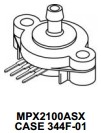 MPX2100ASX/GSX pin diagram