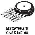 MPX5700D pin diagram