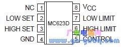 MC623 pin diagram