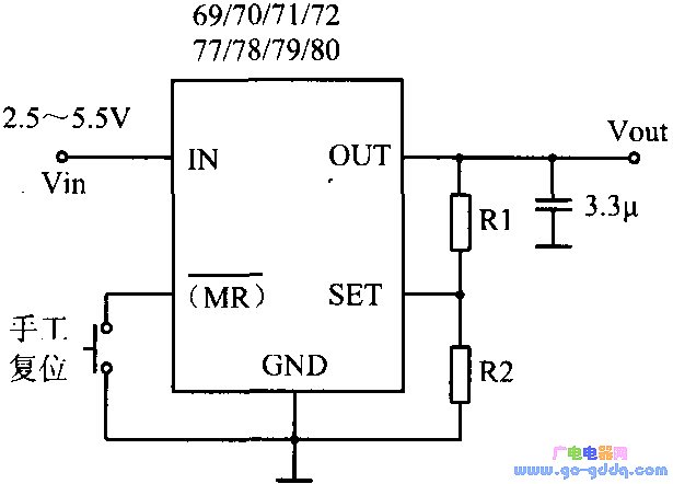 Adjustable output circuit