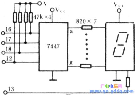 Decoder driving LED