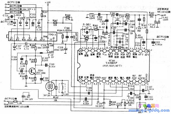 IF signal processing circuit