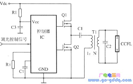 CCFL half bridge drive circuit