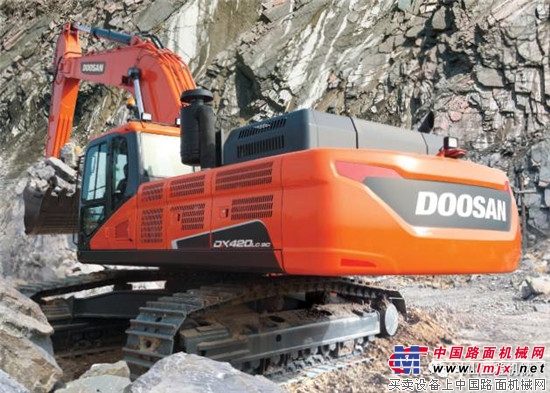 Doosan DX420LC-9C: All-round machine for mining and large-scale civil construction