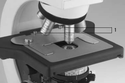 Leica DM1000LED biological microscope installation points