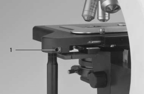 Leica DM1000LED biological microscope installation points