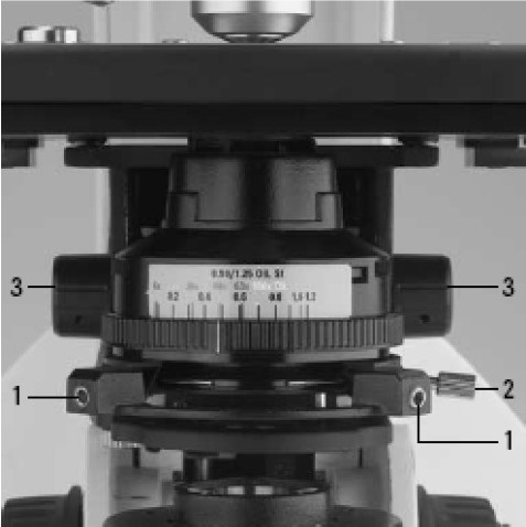 Leica DM1000LED biological microscope installation points