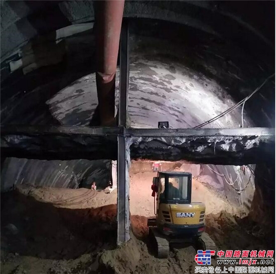 No tail flexible construction is efficient, Sany micro-excavation SY35U into a new favorite of subway construction!