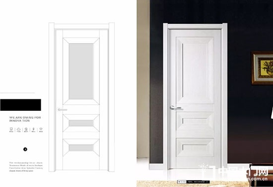 Wooden door deformation