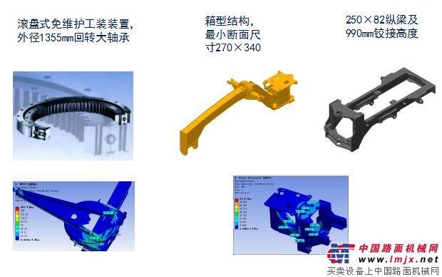 Liugong D series grader: panoramic view