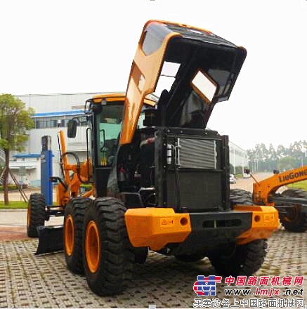 Liugong D series grader: panoramic view