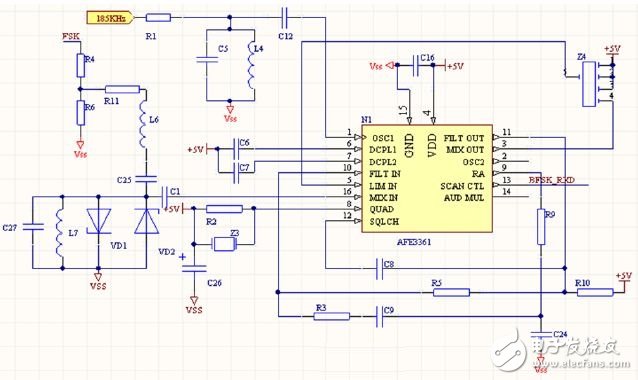 Secret MC3361+MCU low-speed communication system circuit - circuit diagram reading every day (190)