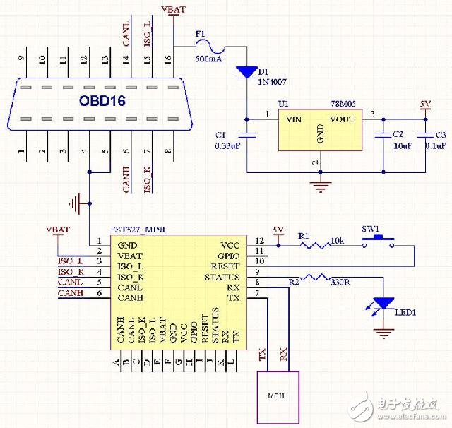 Car module principle analysis and circuit design detailed explanation - circuit diagram reading every day (138)