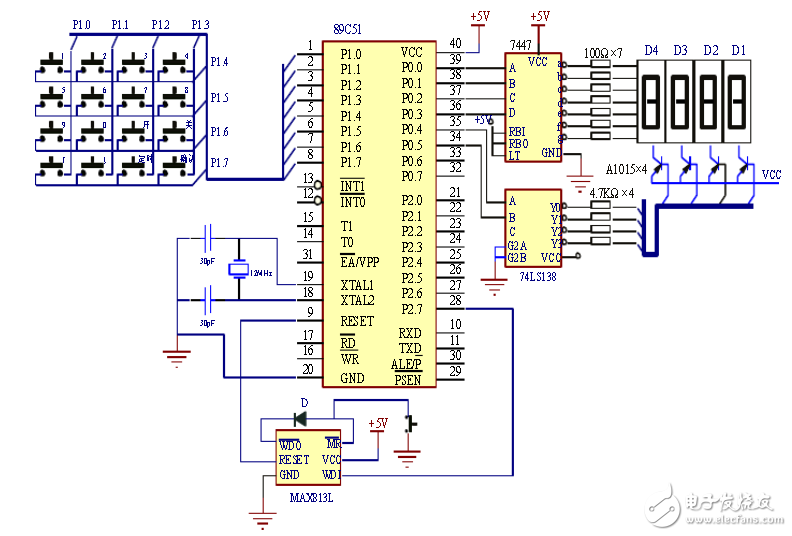 Indoor intelligent lighting control system circuit design - circuit diagram reading every day (72)