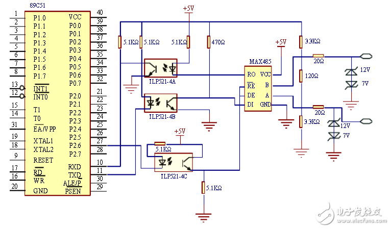 Indoor intelligent lighting control system circuit design - circuit diagram reading every day (72)