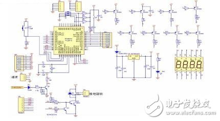 Circuit design of temperature control switch life tester system