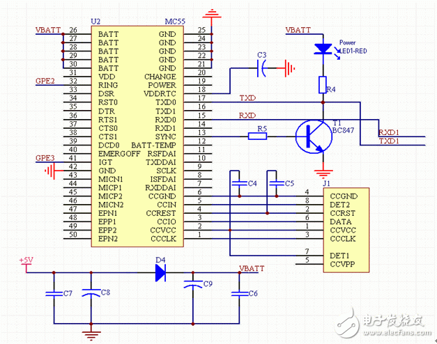 Two-way communication test and measurement circuit module design - circuit diagram read every day (68)