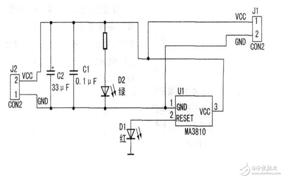 Laser detection indicating device system circuit design