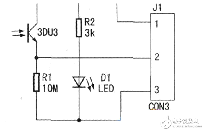 Laser detection indicating device system circuit design