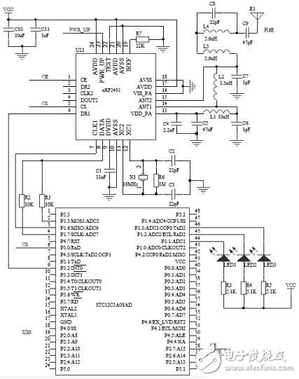 Circuit design based on intelligent Bluetooth lighting system - circuit diagram reading every day (57)