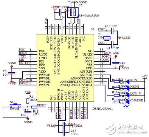 Based on solar network intelligent security monitoring circuit design - circuit diagram reading every day (56)