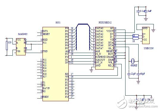 Multi-functional intelligent socket USB interface communication circuit design