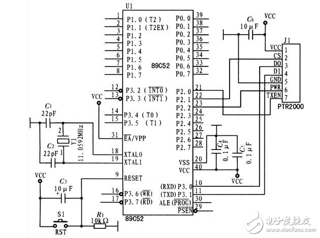 Design of short-range wireless communication circuit based on single chip microcomputer