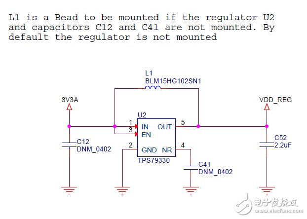 RF layout reference design circuit diagram for 420-470MHz