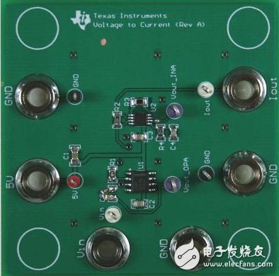 Low-level V-I converter: 0V-5V input to 0uA-5uA output