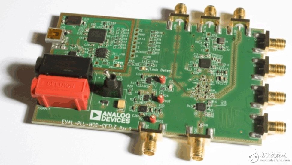 Figure 2. Evaluation Board for CN-0285 Direct Conversion Transmitter