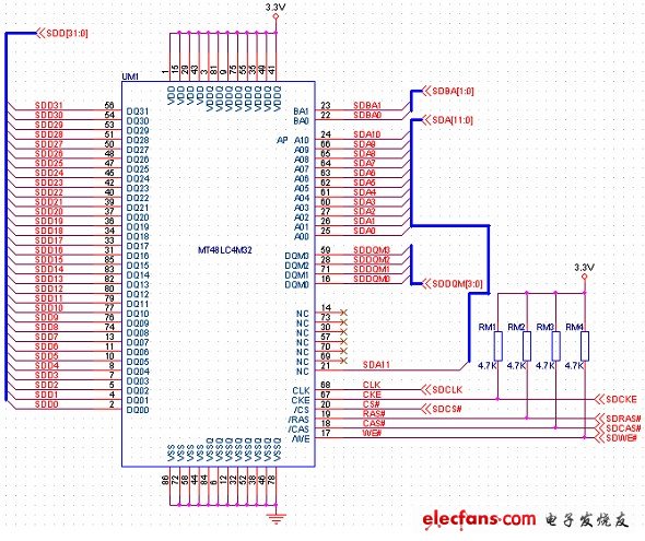 High Speed â€‹â€‹SDRAM Memory Interface Circuit Design (Altera FPGA Development Board)