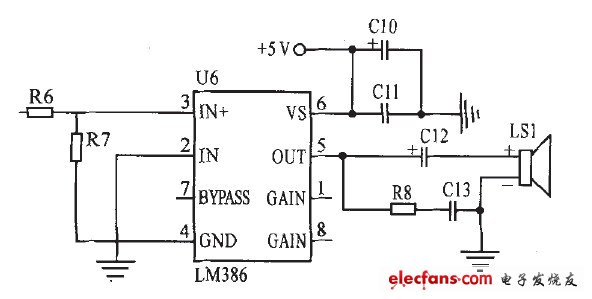 Figure 8 host alarm sounding circuit