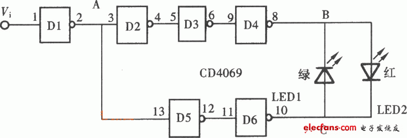 Illuminated logic pen circuit