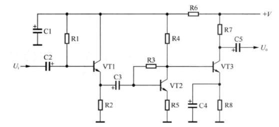 Multi-stage amplifier circuit fault analysis