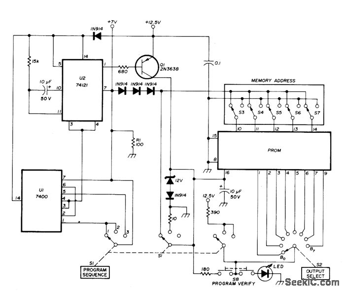 Signetics 8223 programmer