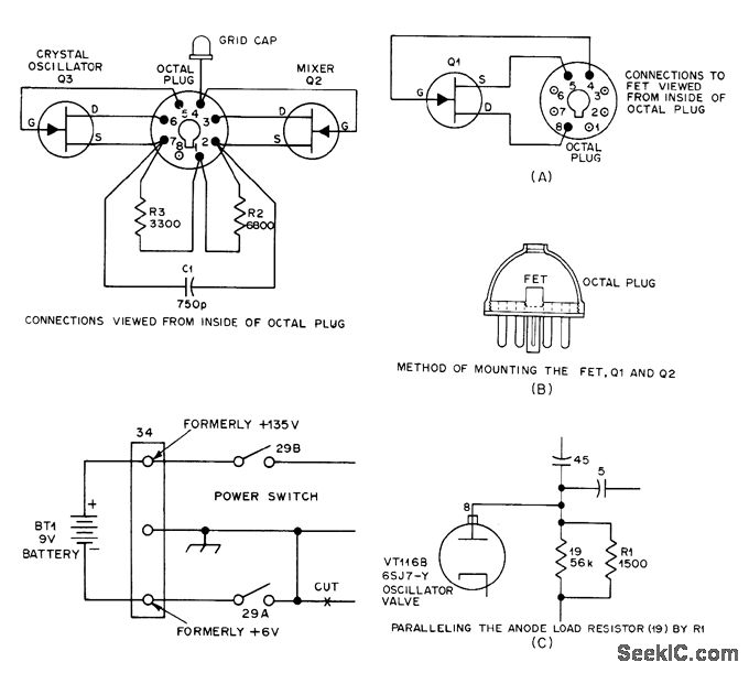 Transistor for BC-221