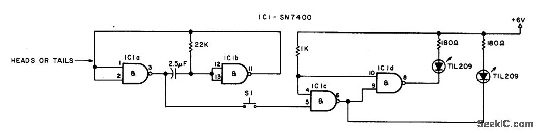 Cheap front and back circuit