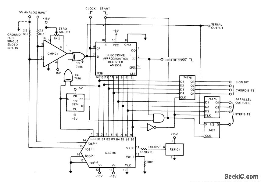 Ringing system circuit