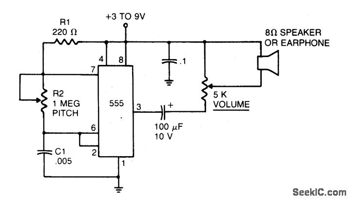 Mosquito repellent circuit