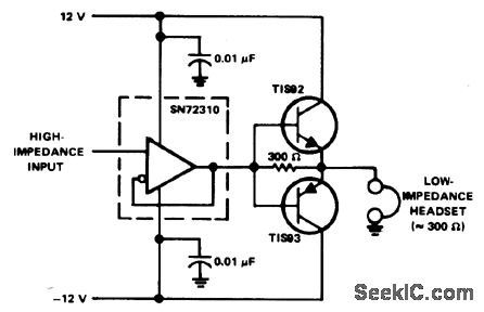 Impedance buffer circuit