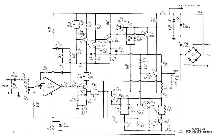 Forward correction circuit