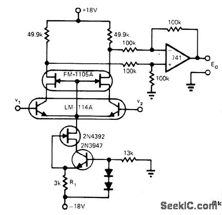 Differential cascade circuit