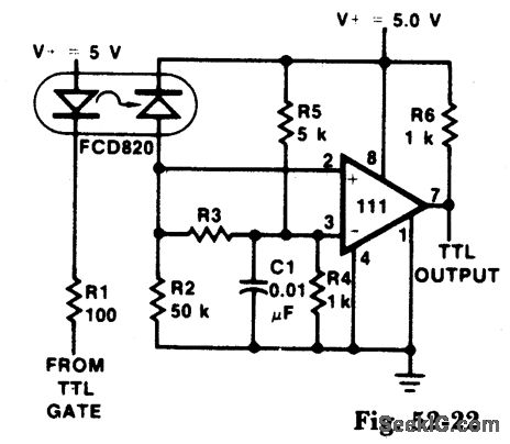 Digital transmission isolation circuit