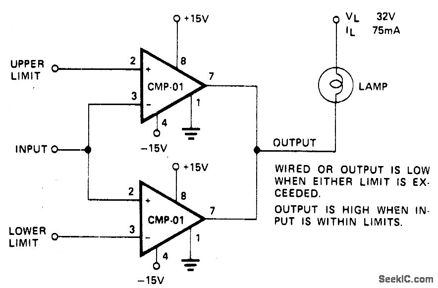 Precision double limit method test circuit diagram
