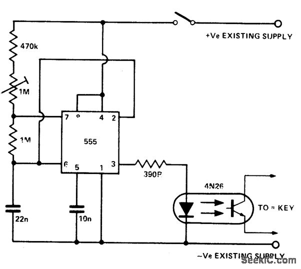 Calculator-stopwatch converter circuit